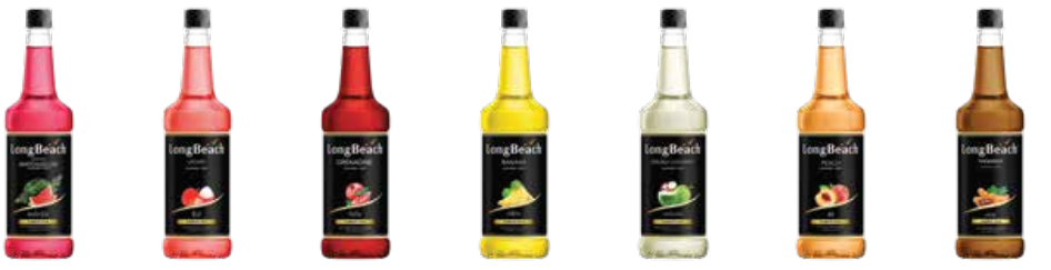 LongBeach Fruit Syrup 740 ml All Variant